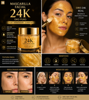 Mascarilla Facial Hidratante Suprema 24K